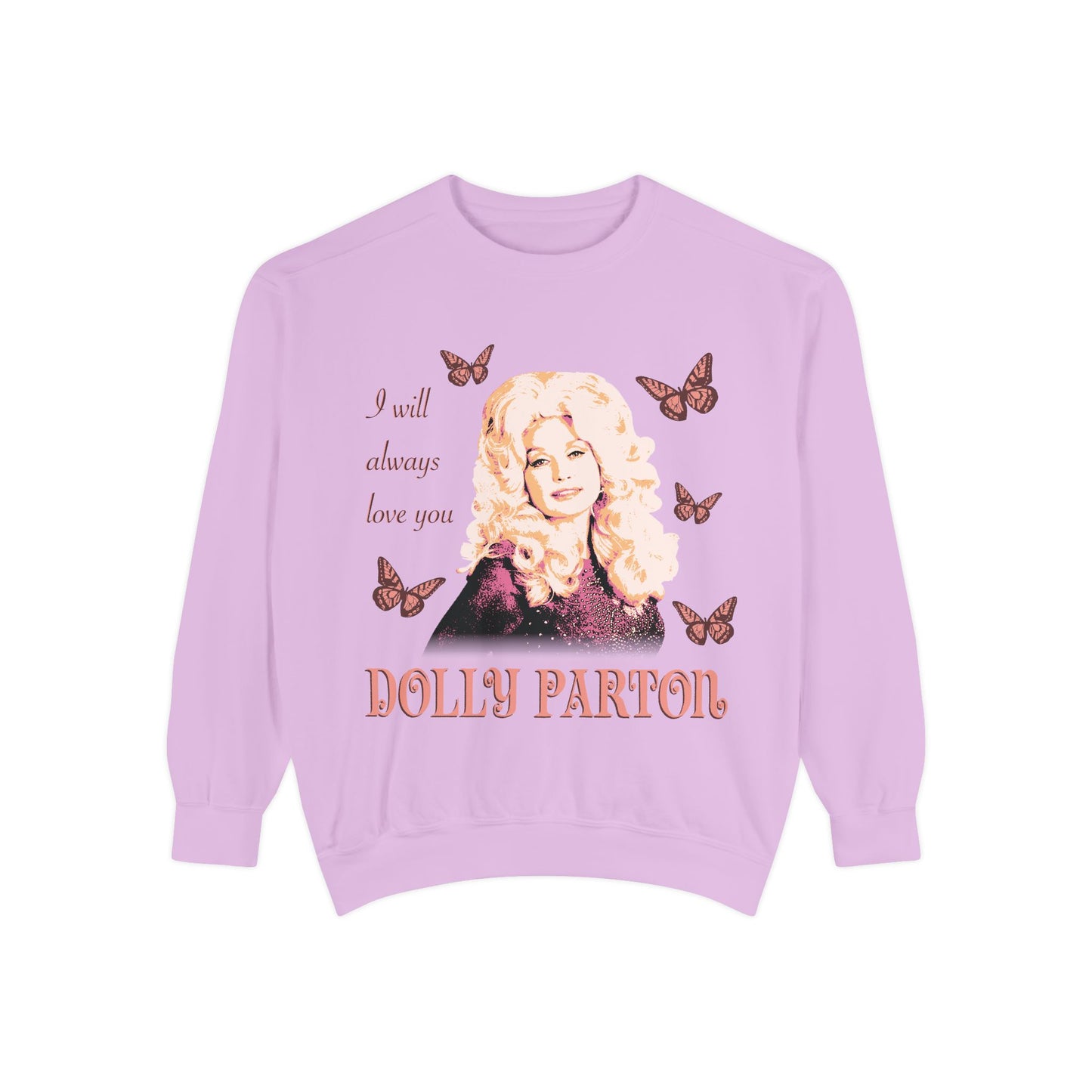 Dolly Parton Butterfly Crewneck