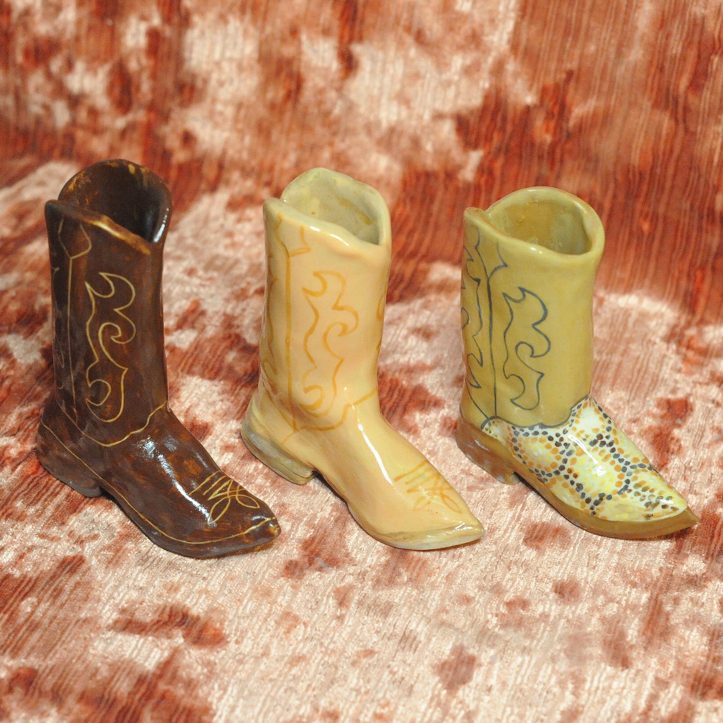 Ceramic Cowboy Boot