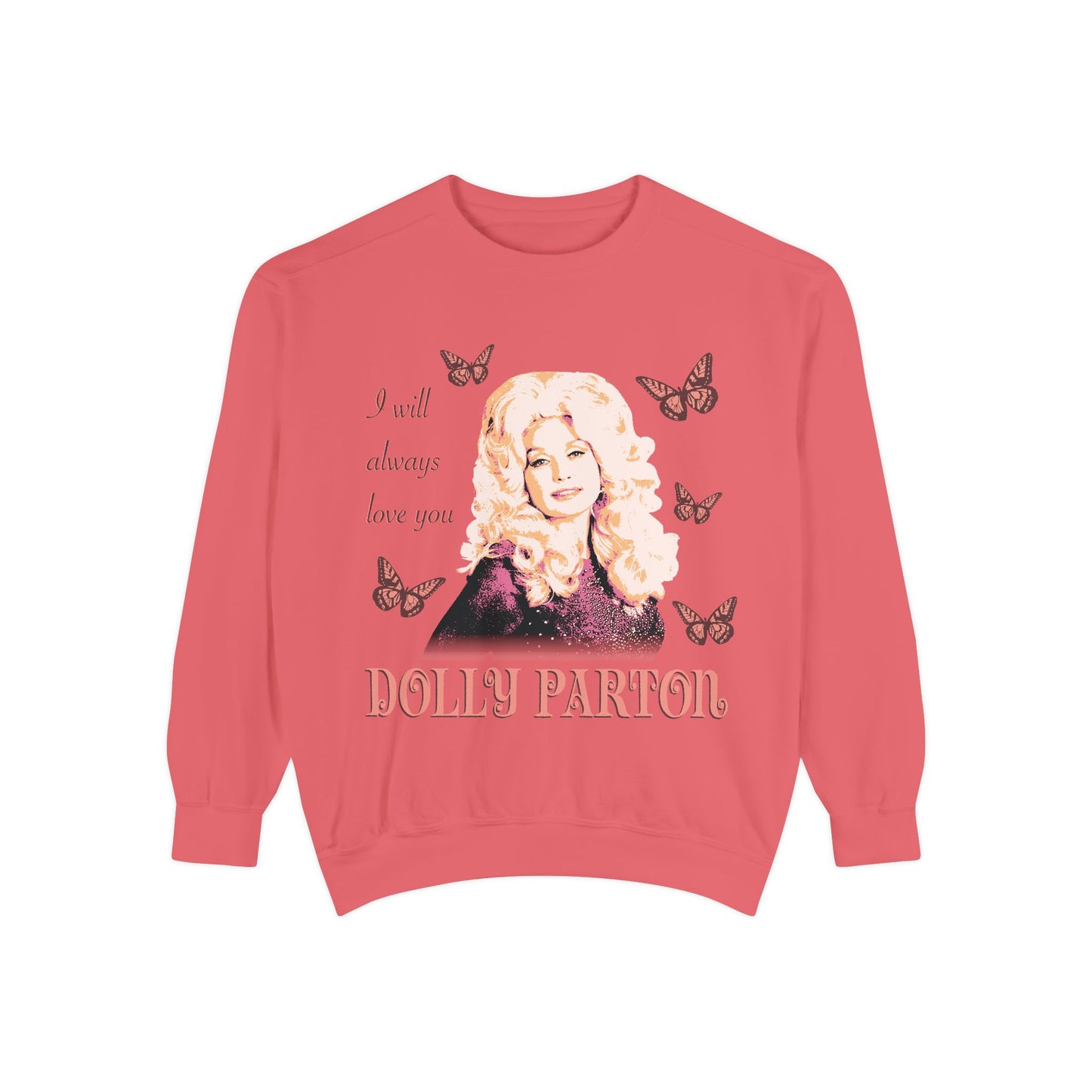 Dolly Parton Butterfly Crewneck