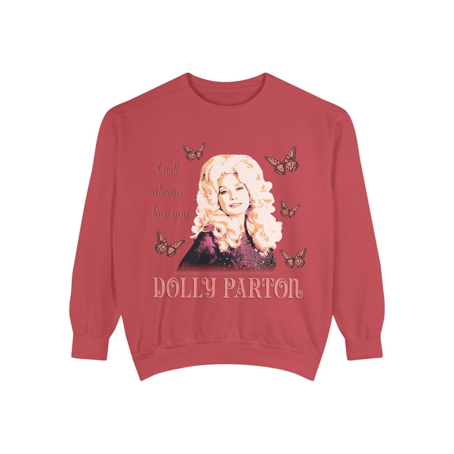 Dolly Parton Butterfly Crewneck