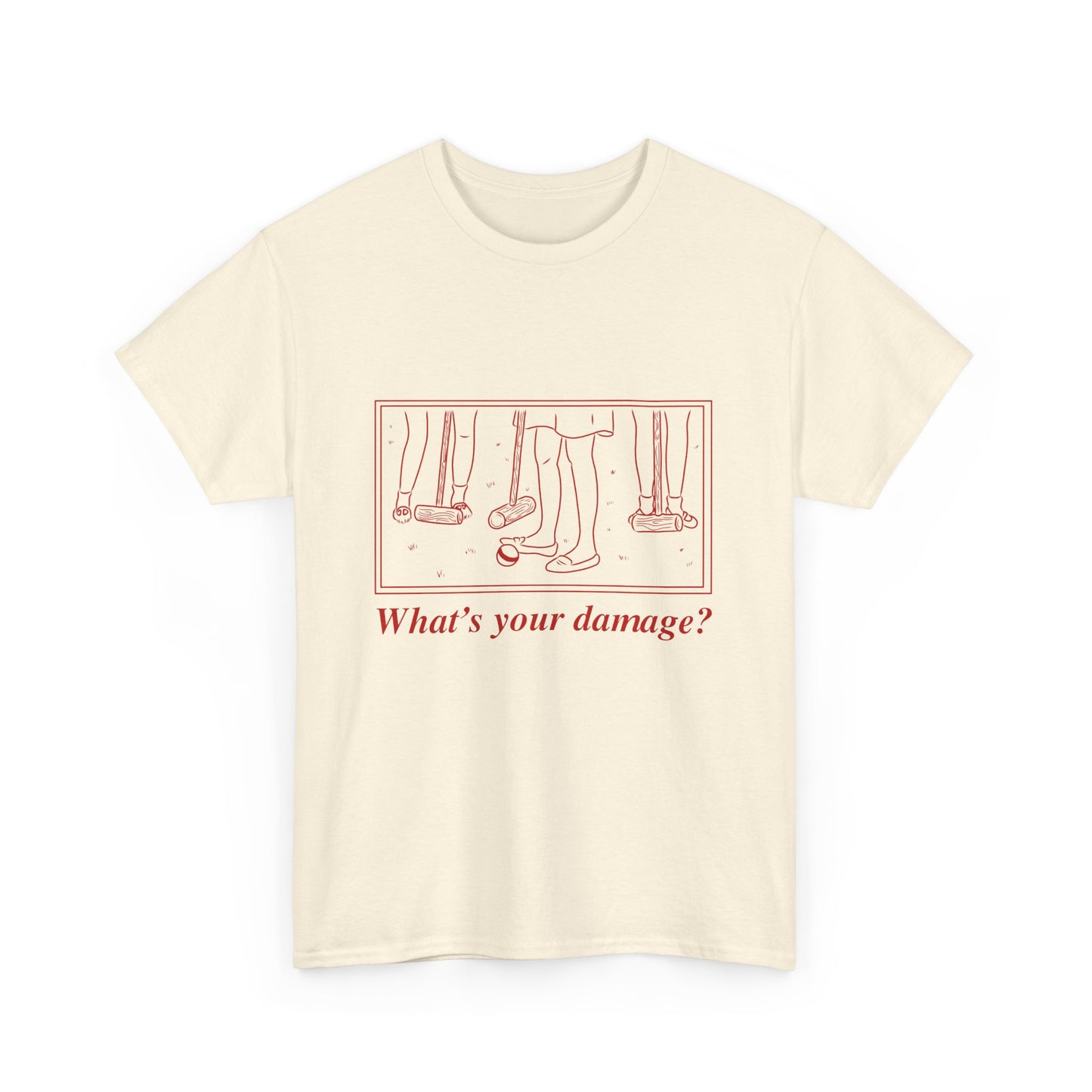 Heathers T-shirt - Red Font
