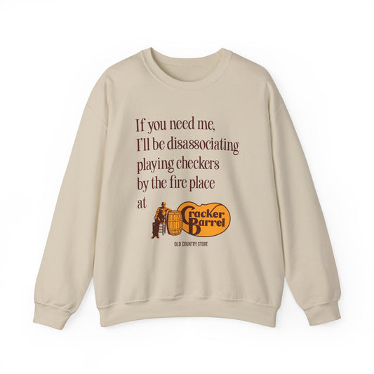 Cracker Barrel Sweatshirt - Sand