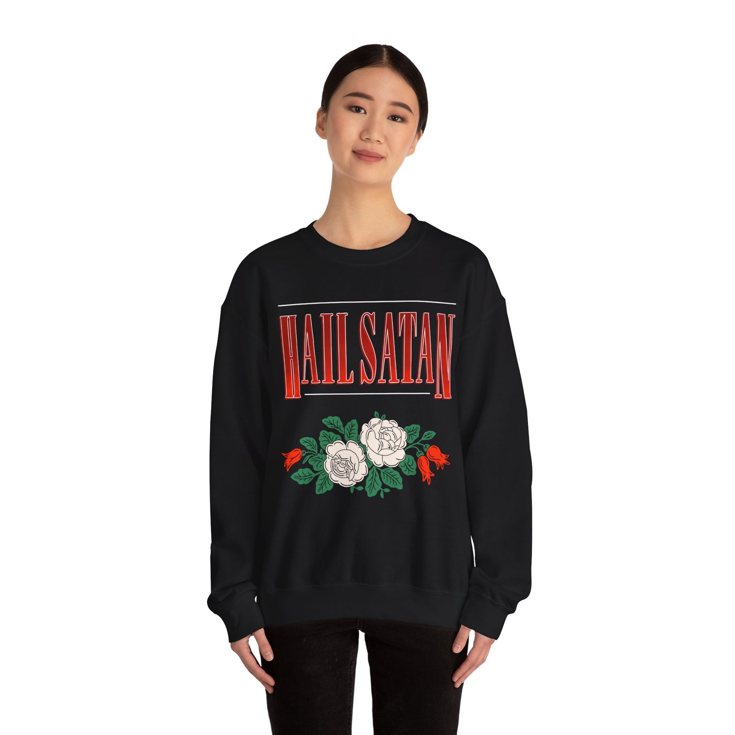 Hail Satan Sweatshirt - Black