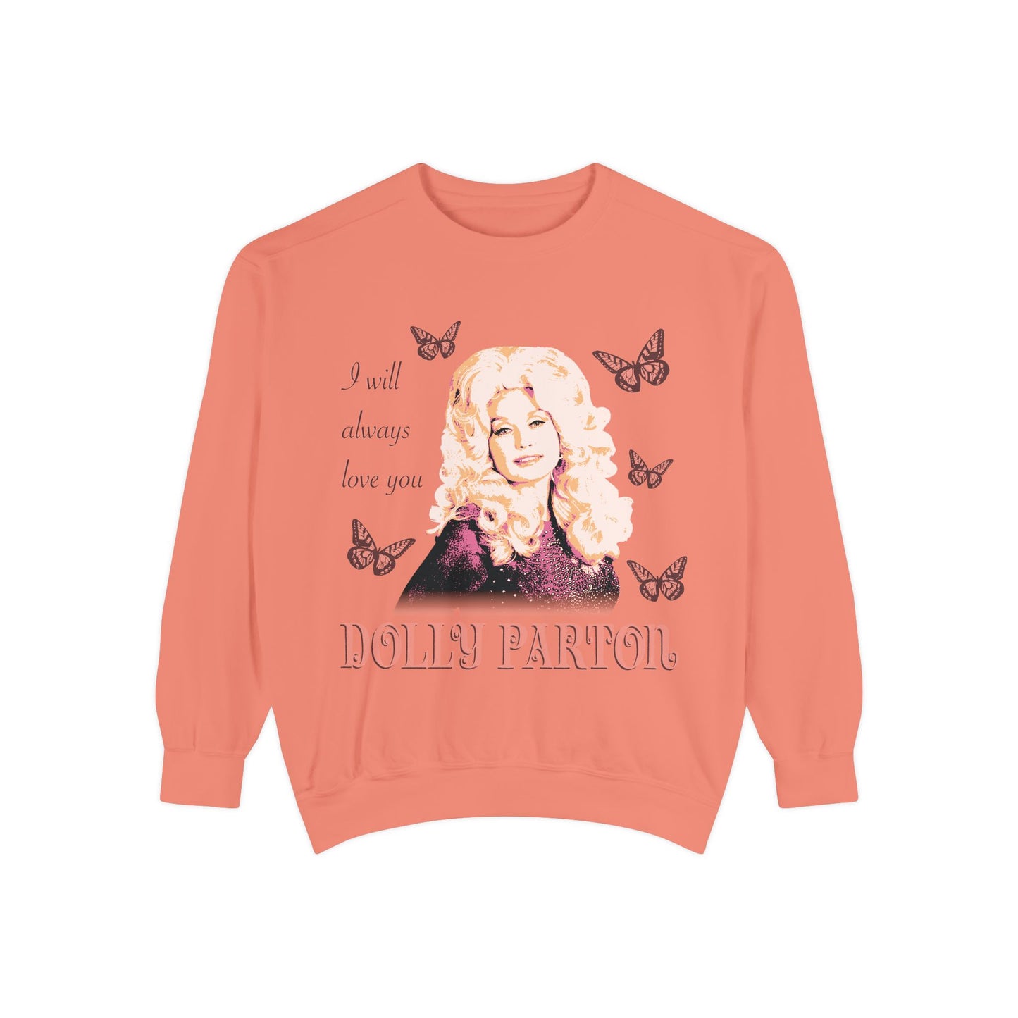 Dolly Parton Butterfly Crewneck
