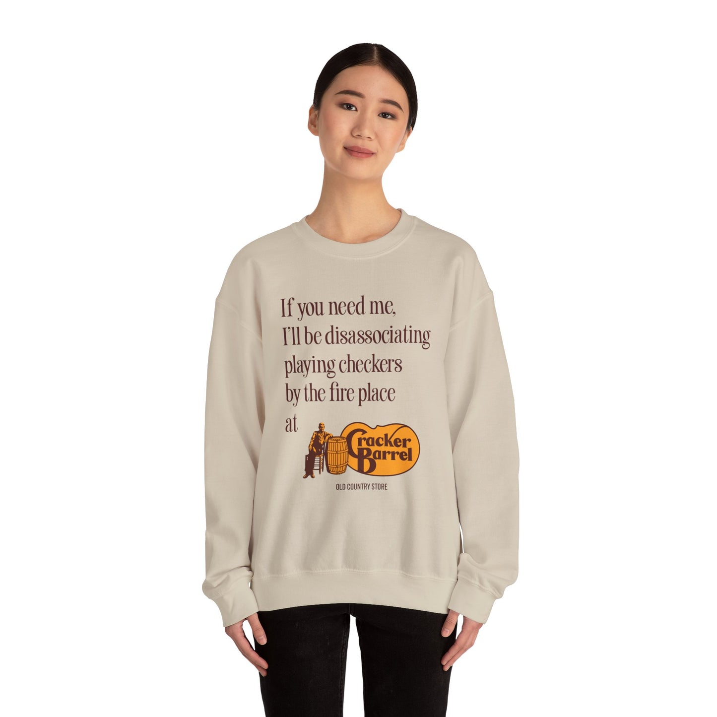 Cracker Barrel Sweatshirt - Sand