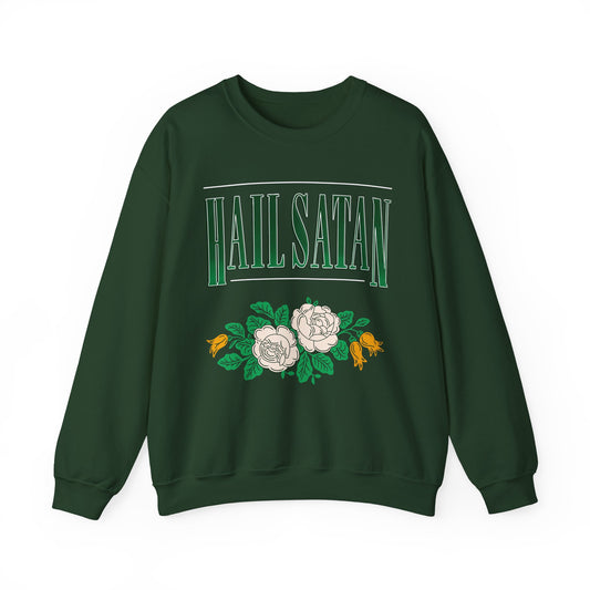 Hail Satan Sweatshirt - Forest
