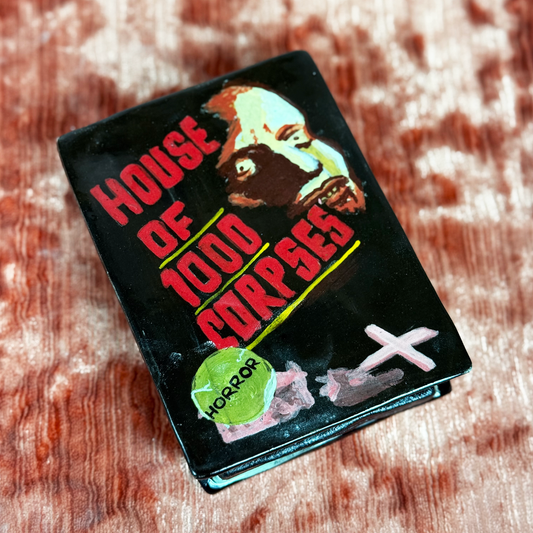 Ceramic House of 1000 Corpses VHS Box