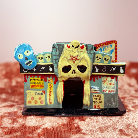 Ceramic House of 1000 Corpses Incense Holder