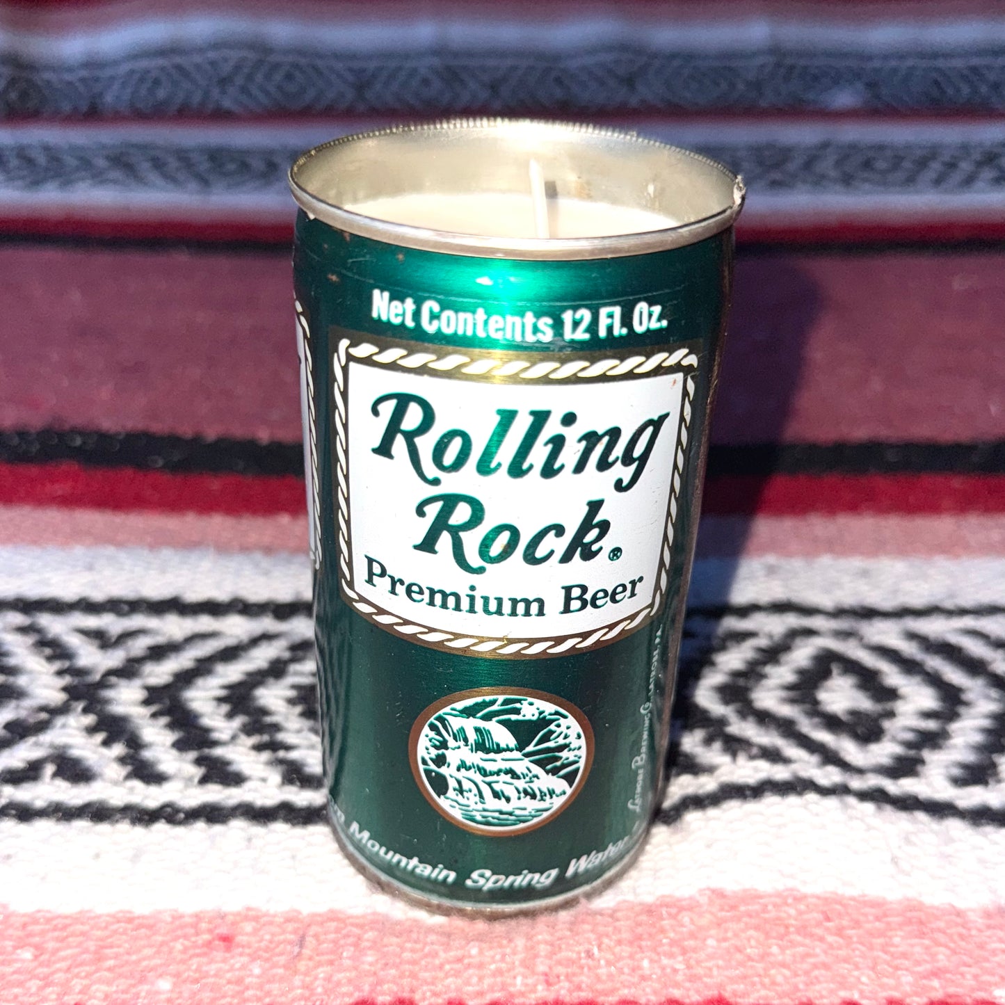 Vintage Beer Candle - Rolling Rock