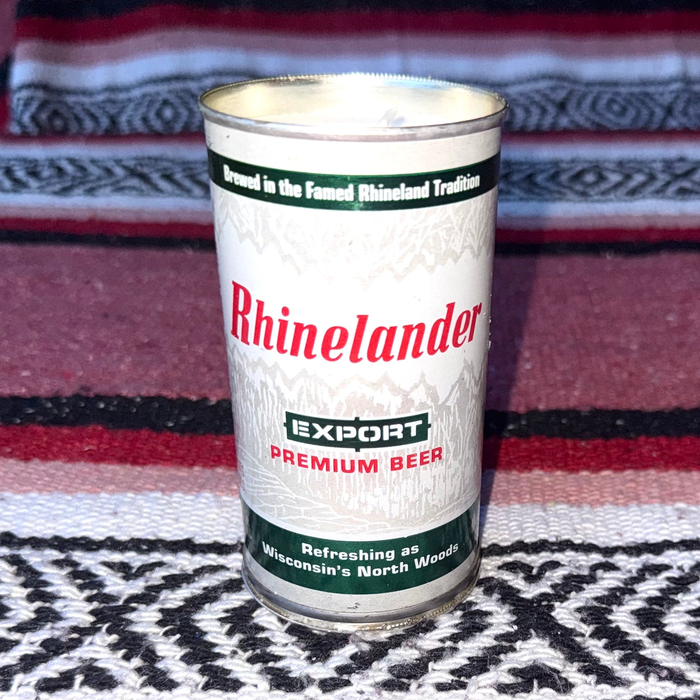 Vintage Beer Candle - Rhinelander