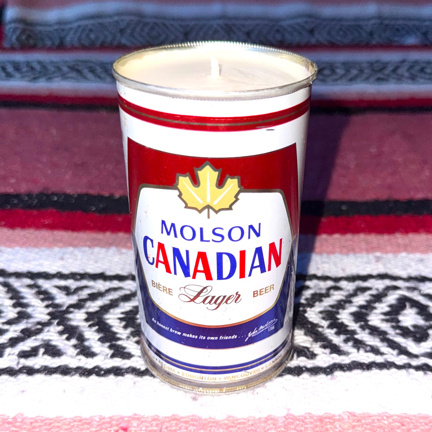Vintage Beer Candle - Molson Canadian