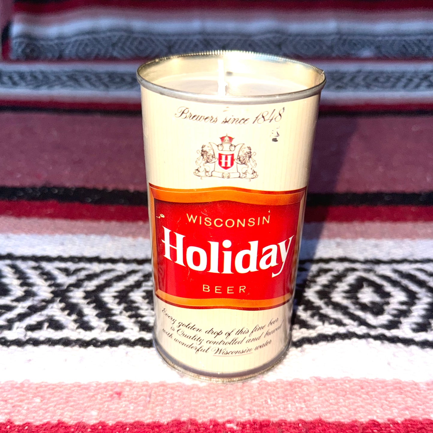 Vintage Beer Candle - Holiday
