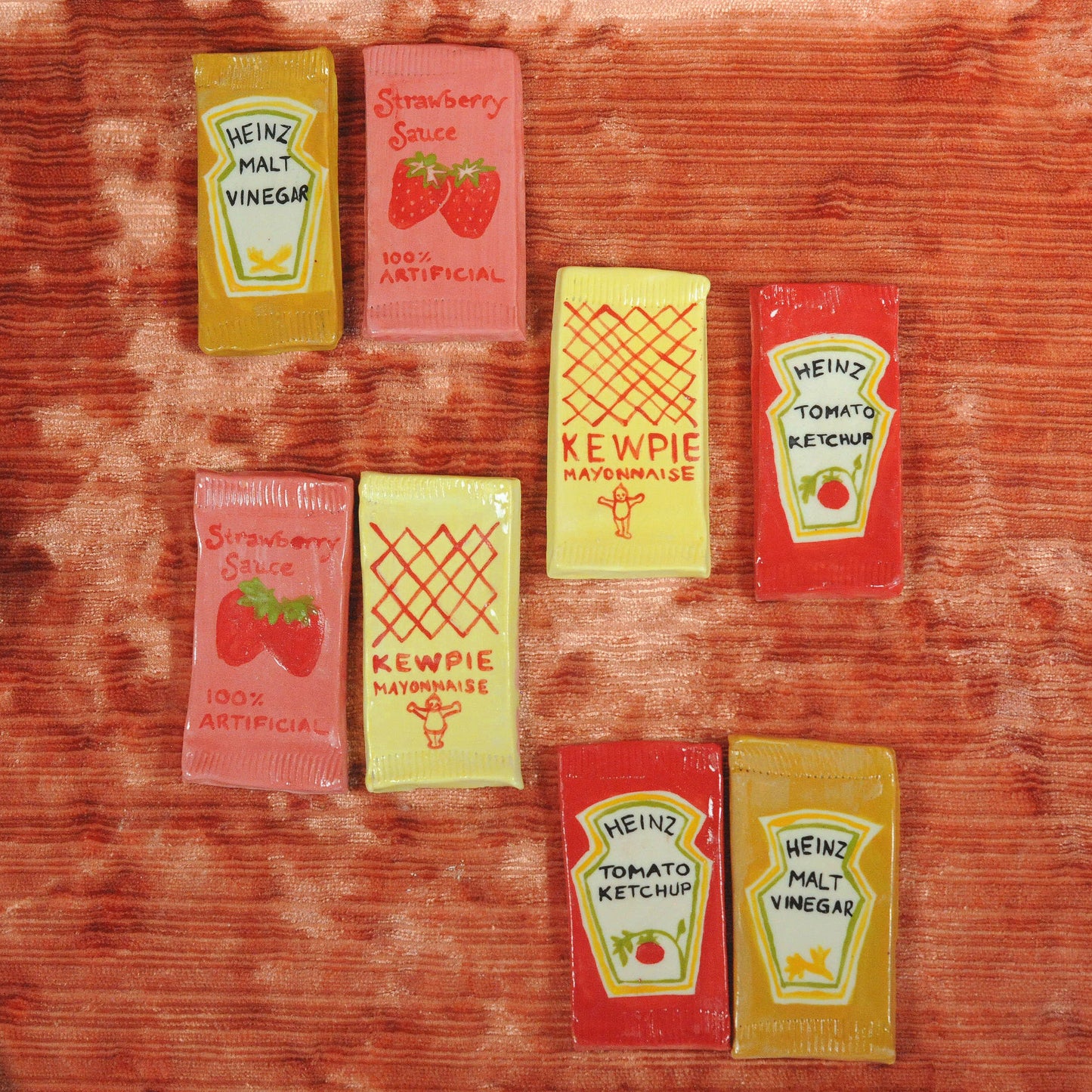 Ceramic Condiment Magnets