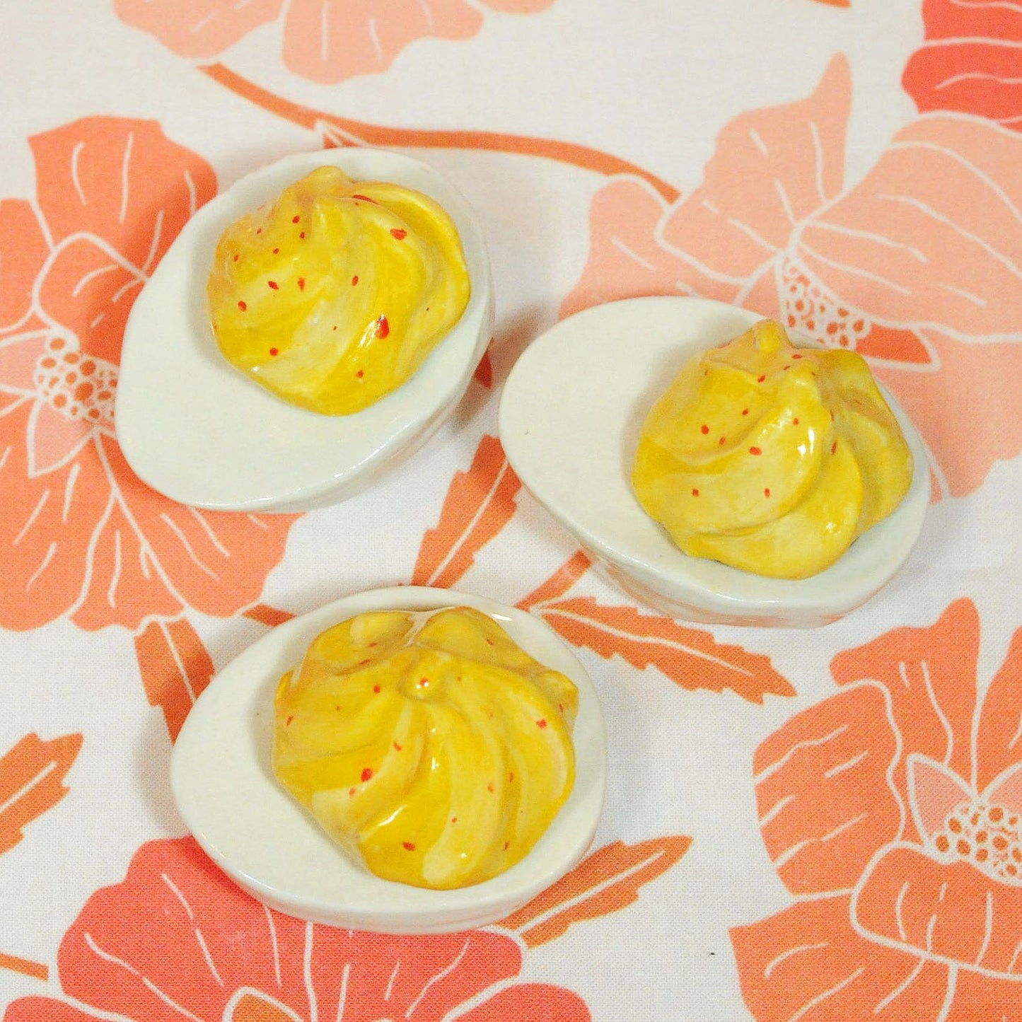 Ceramic Devilled Egg Jar