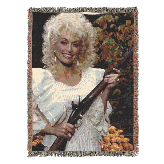 Dolly Shotgun Woven Blanket