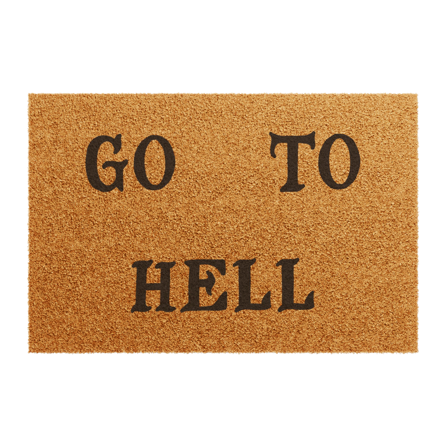 Go To Hell Doormat
