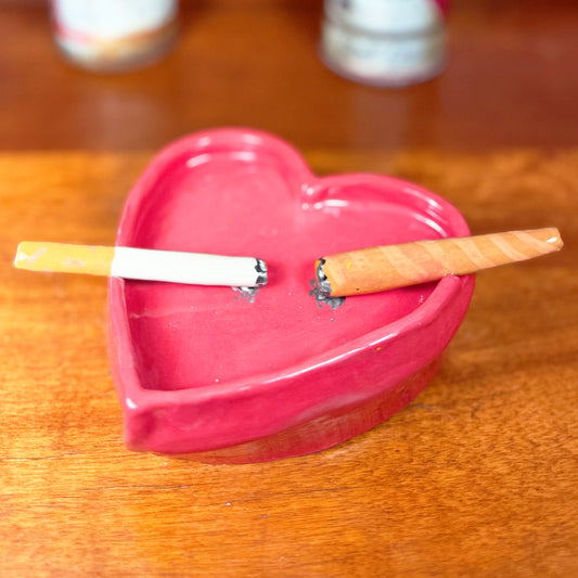 Heart Ashtray Incense Holder