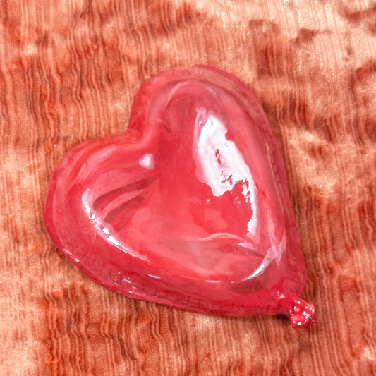 Ceramic Heart Shaped Balloon
