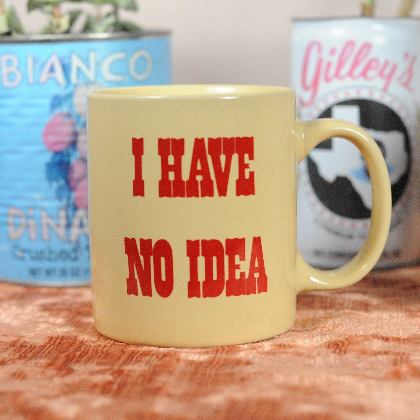 I Have No Idea Mug