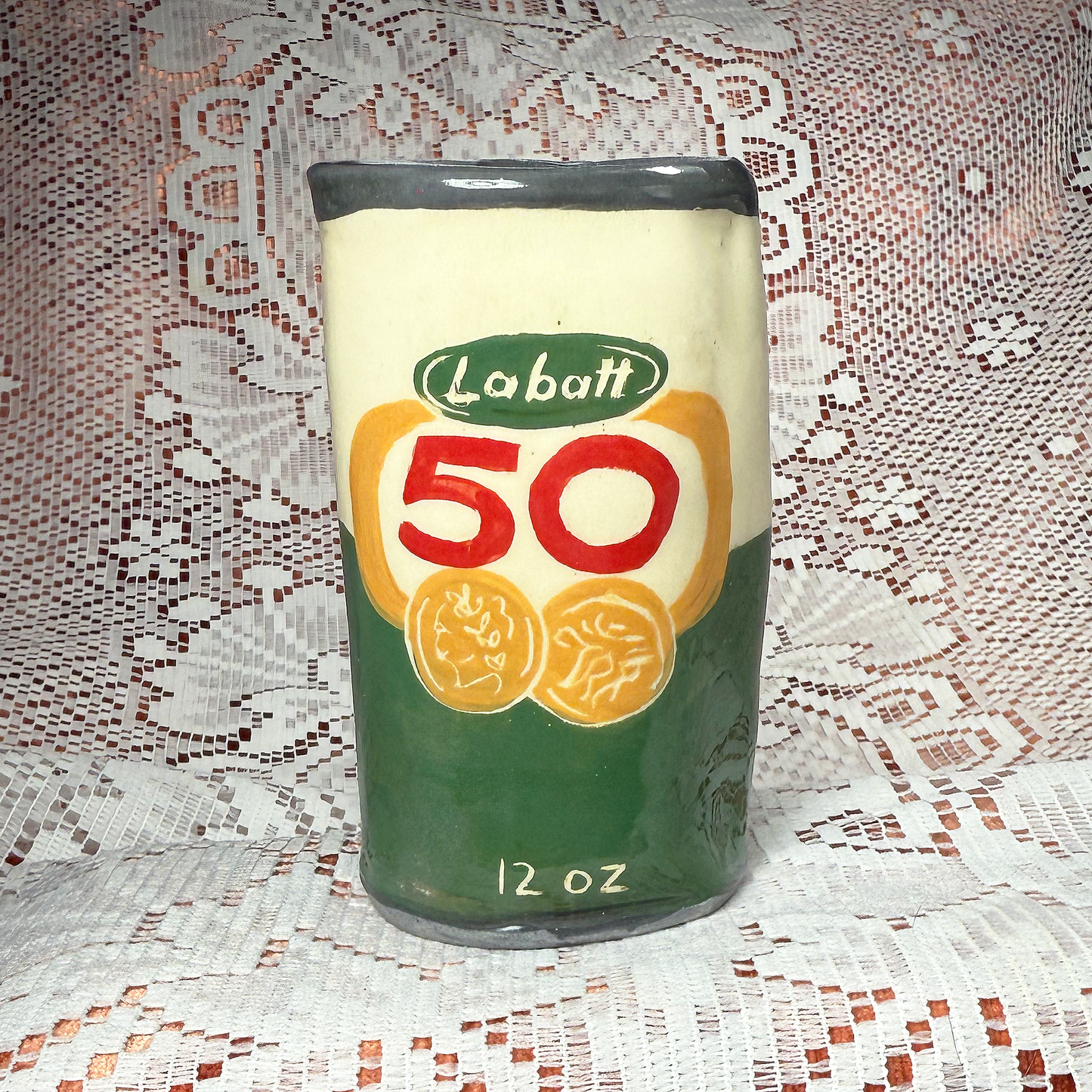 Ceramic Labatt 50 Can