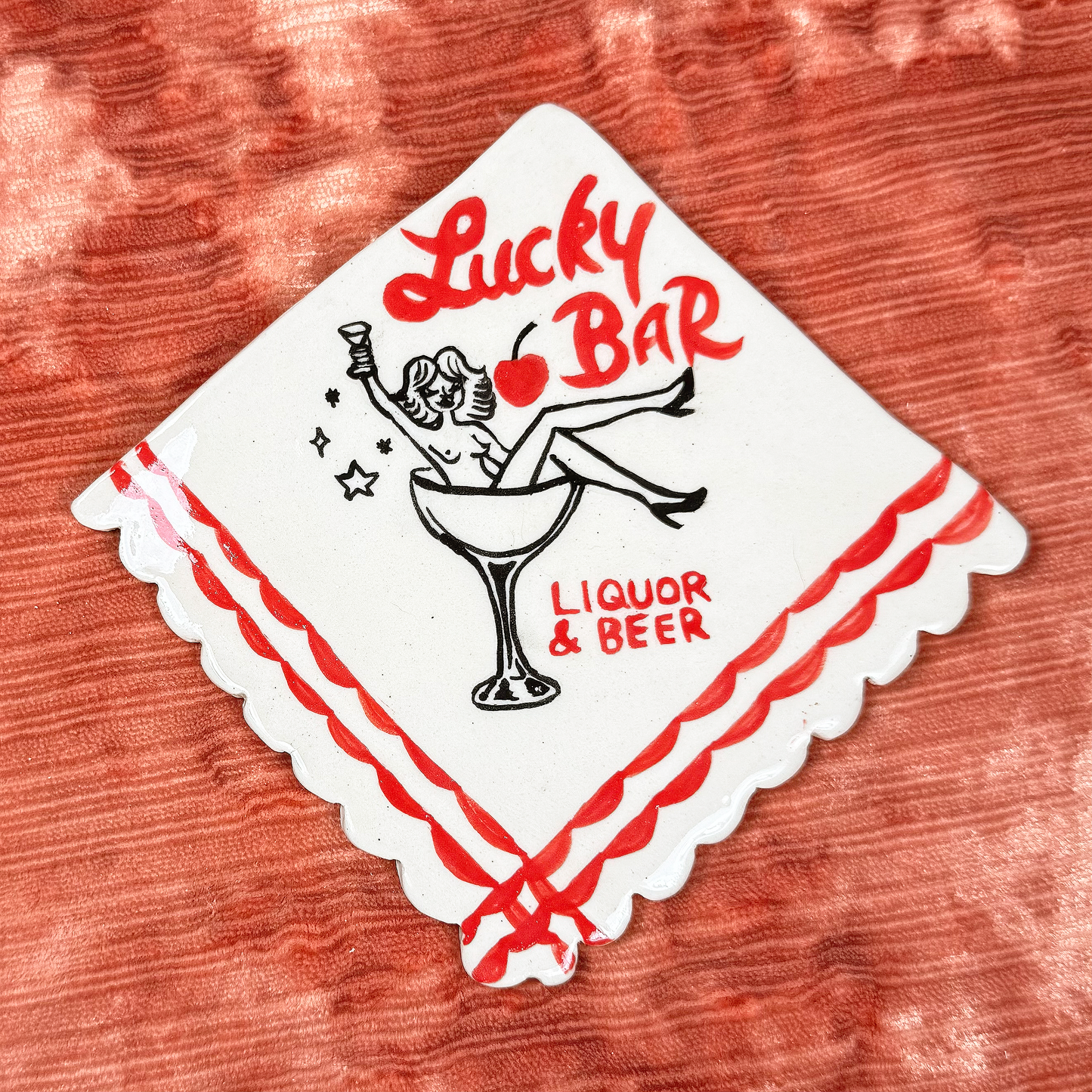 Ceramic Lucky Bar Napkin