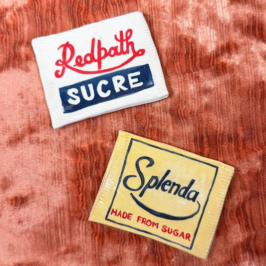 Ceramic Sugar Packet Magnets