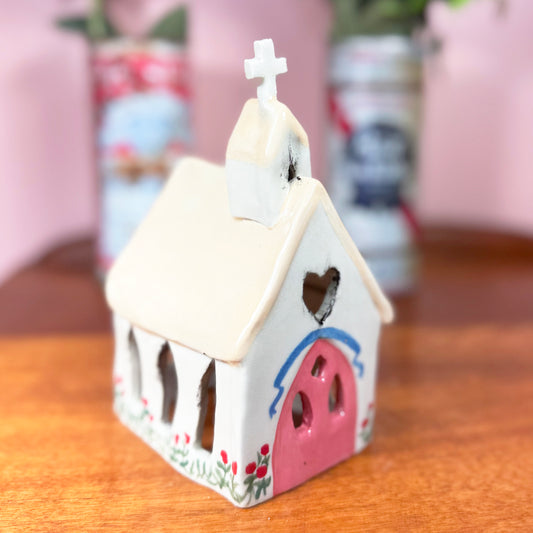 Burning Wedding Chapel Incense Holder