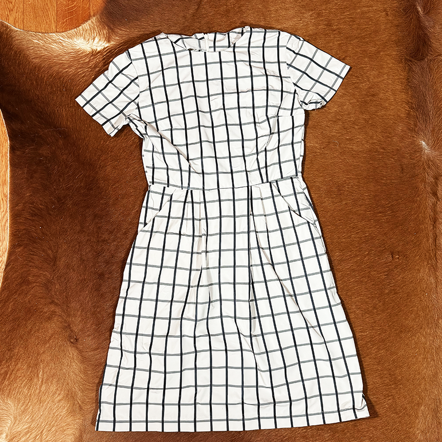 Windowpane Dress