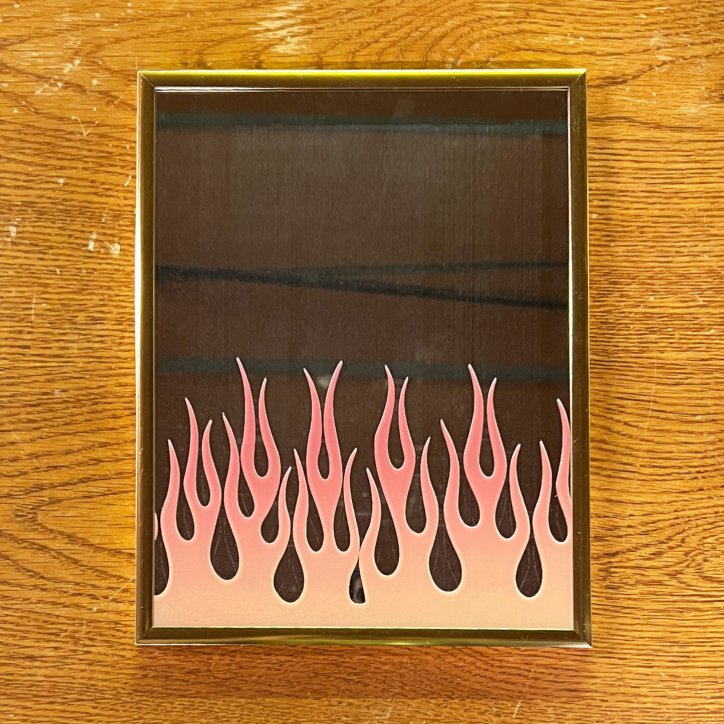 Flames Mirror