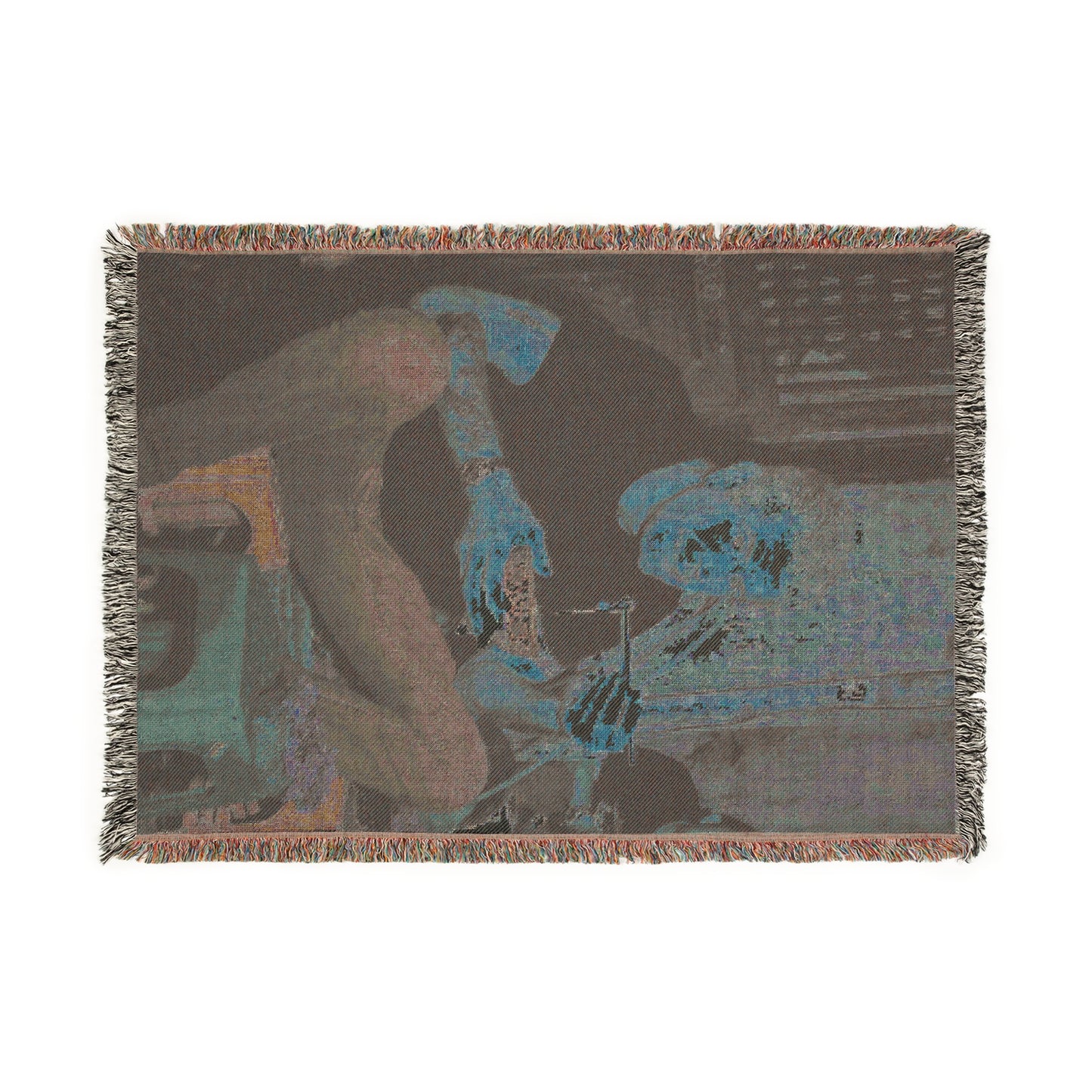Anthony Bourdain Woven Blanket