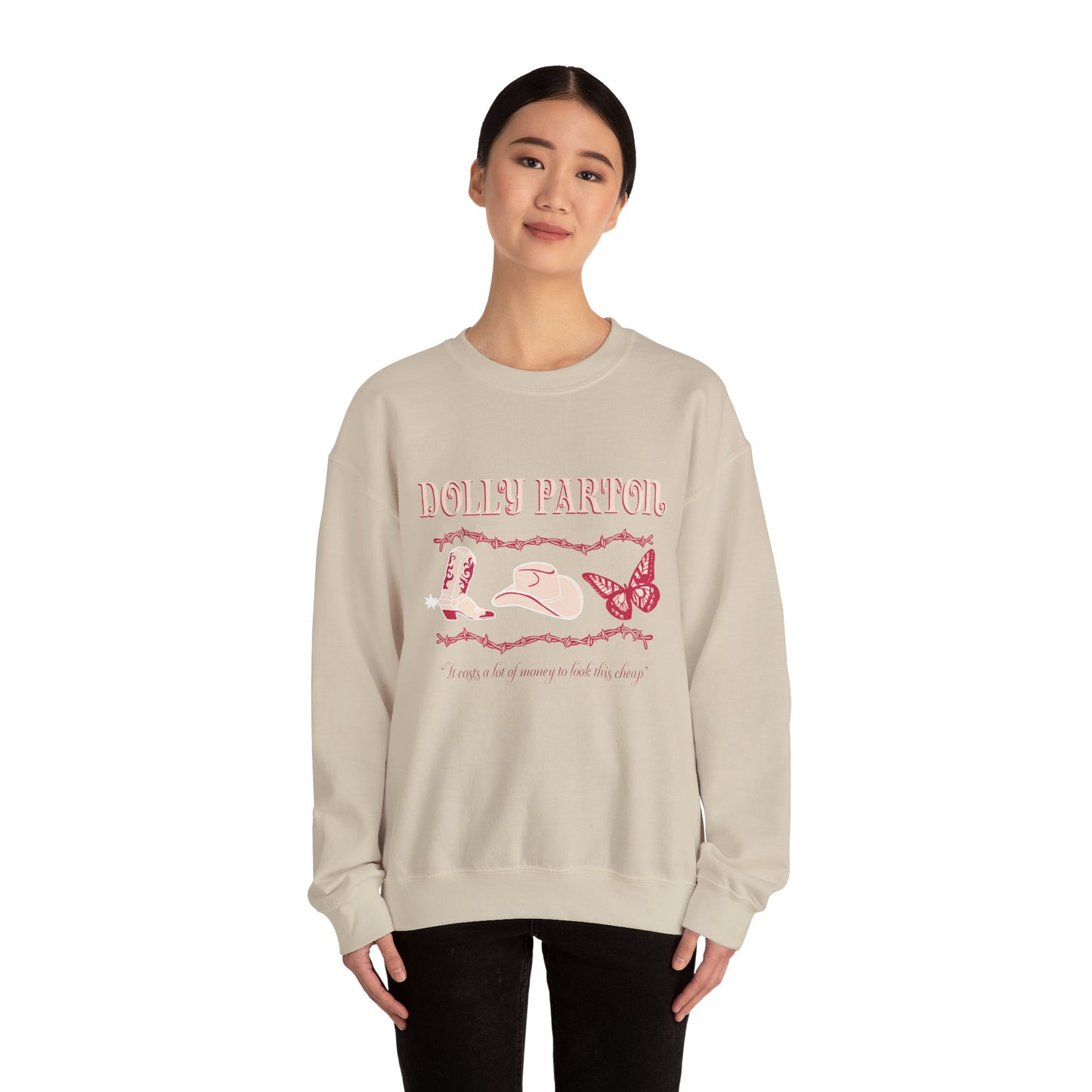 Dolly Parton Cowboy Crewneck