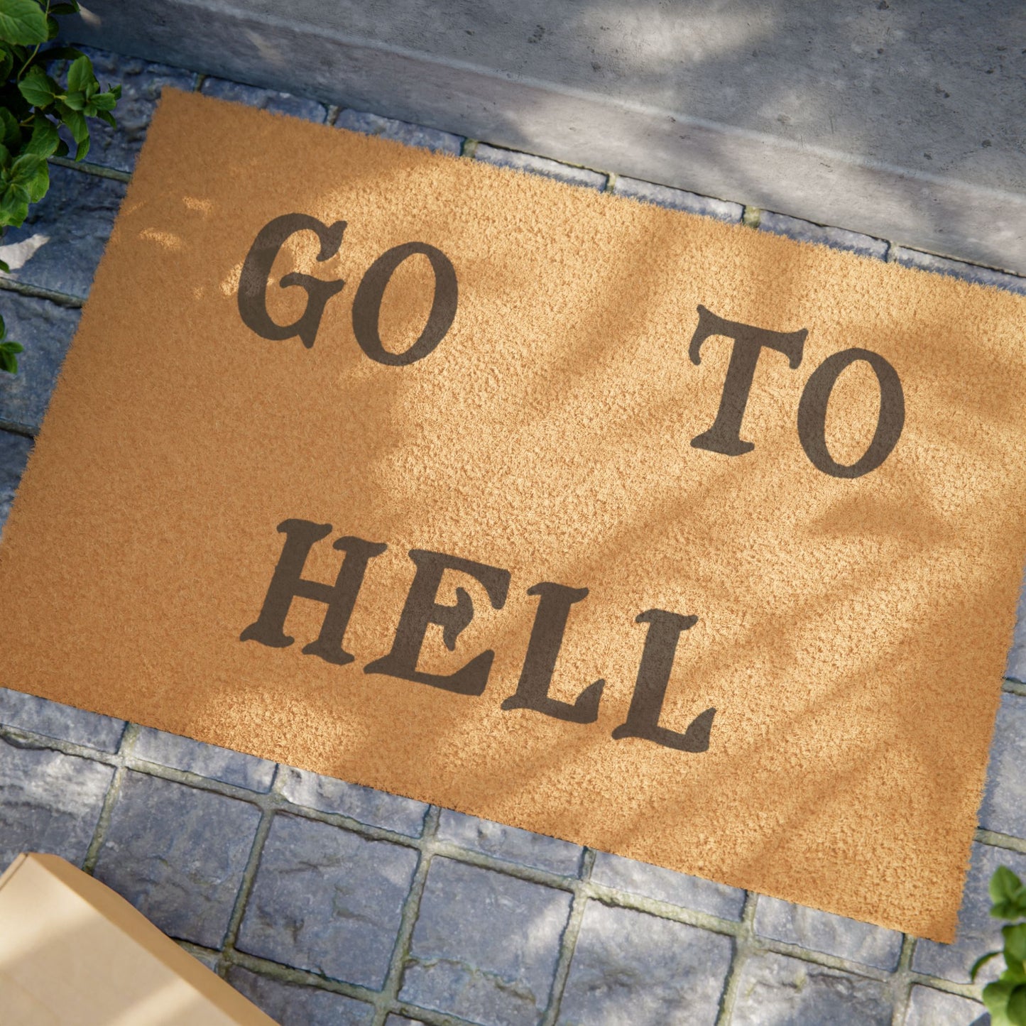 Go To Hell Doormat