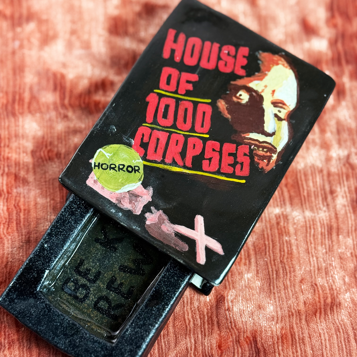 Ceramic House of 1000 Corpses VHS Box