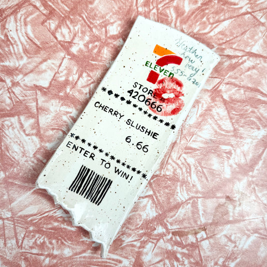 Ceramic 711 Receipt