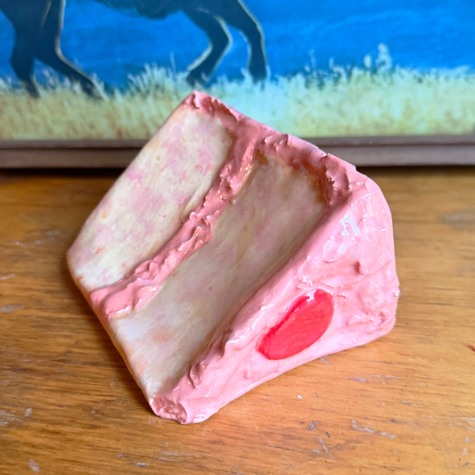 Ceramic Cake Slice