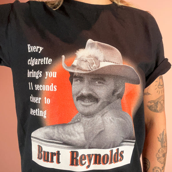 Burt Reynolds Tee - BLACK