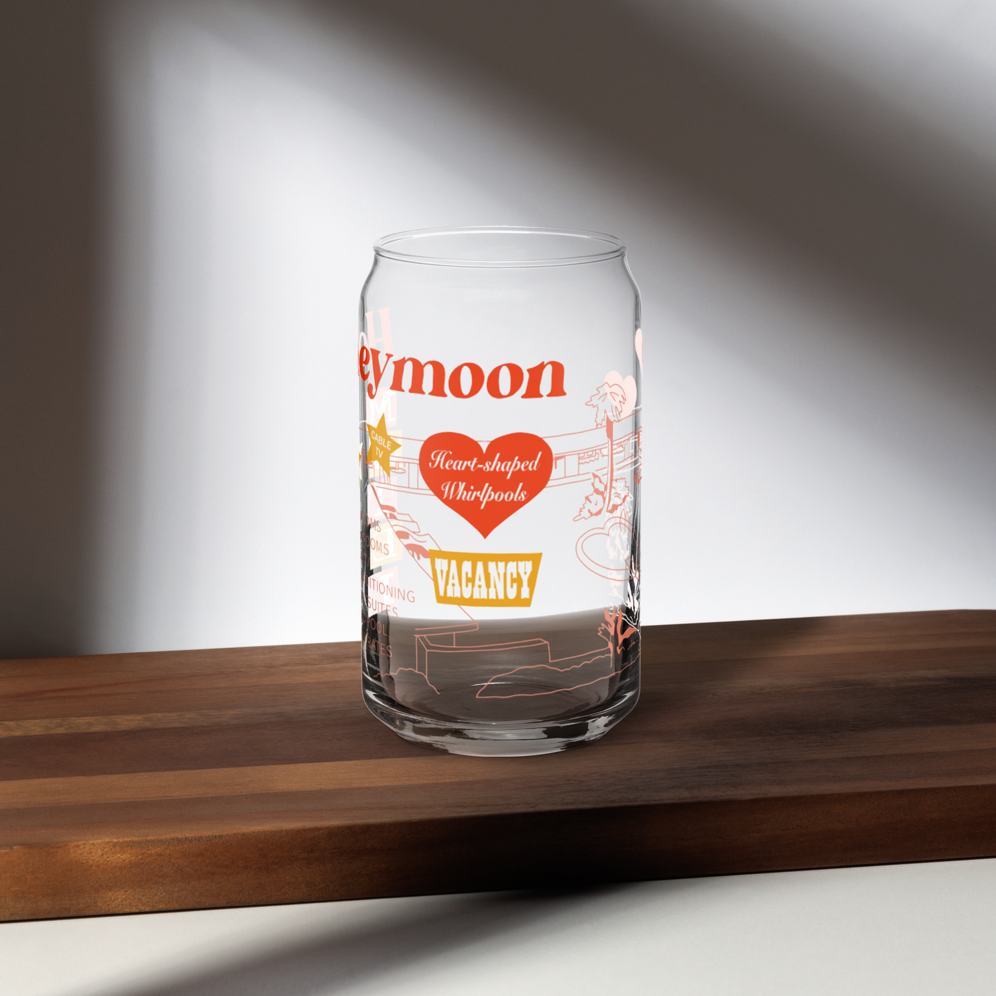 Honeymoon Motel Glass