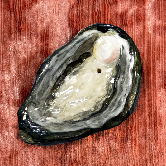 Ceramic Oyster Incense Holder - PREORDER