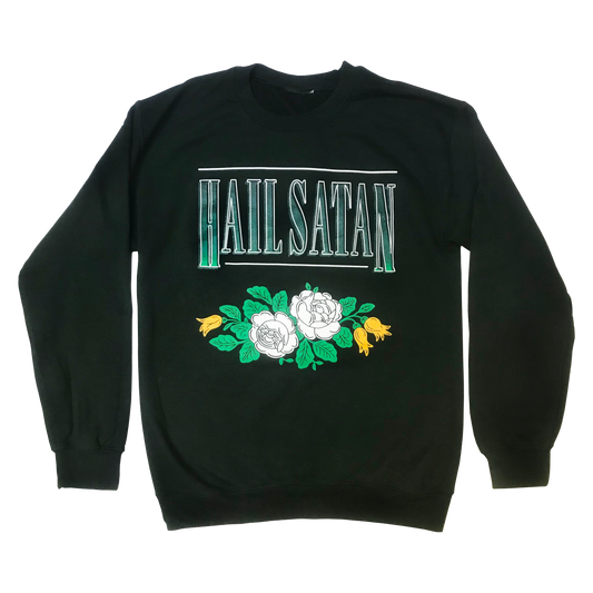 Hail Satan Sweatshirt - Forest Green