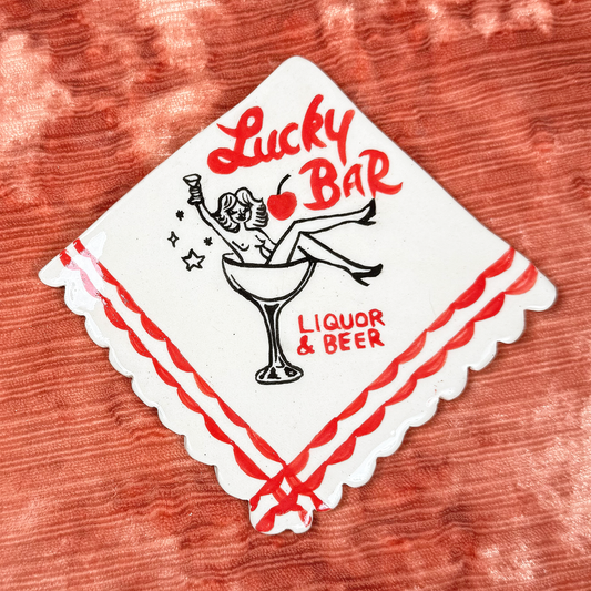 Ceramic Lucky Bar Napkin