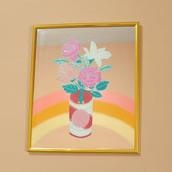 Flower Can Mirror