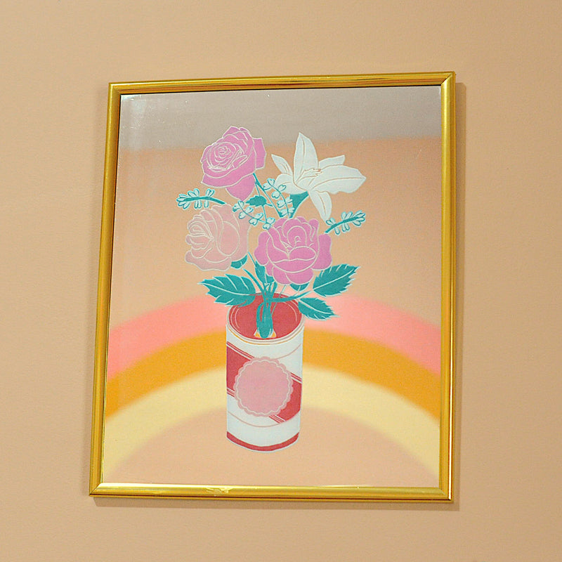 Flower Can Mirror