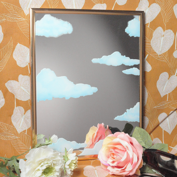 Blue Clouds Mirror