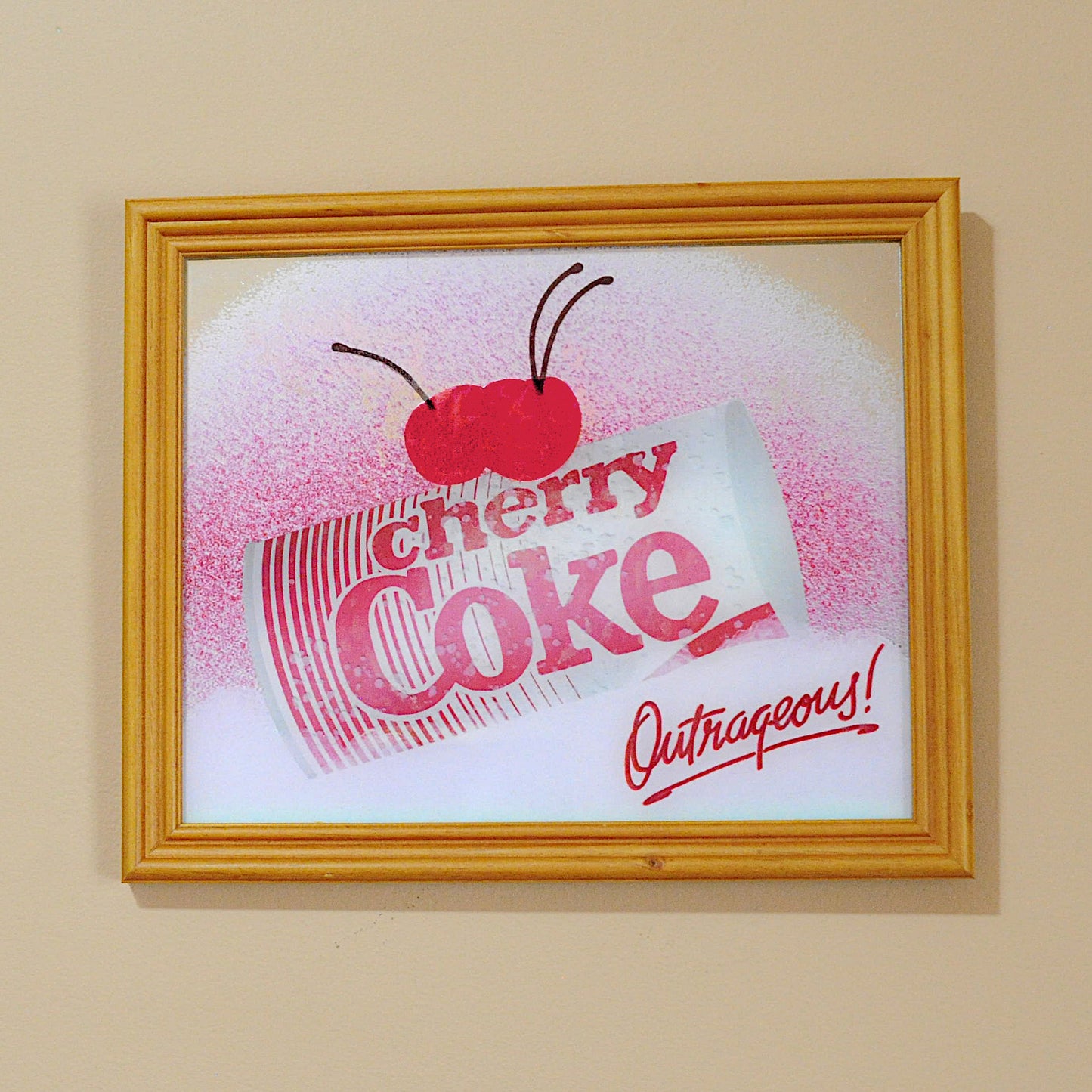 Cherry Coke Mirror