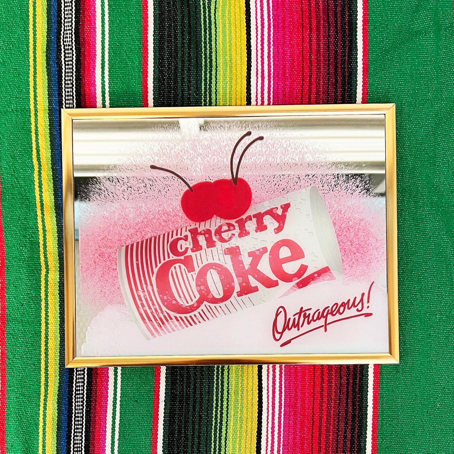 Cherry Coke Mirror