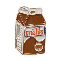 Chocolate Milk Lapel Pin