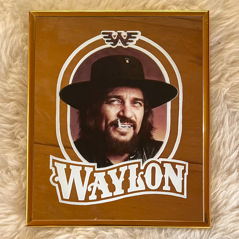 Waylon Jennings Mirror