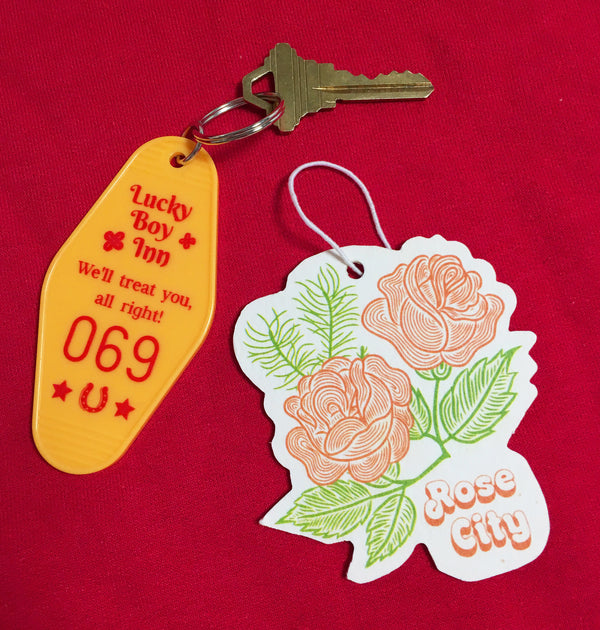 Lucky Boy keychain