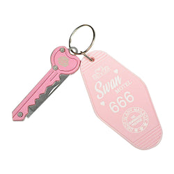 Pink Heart Key Hidden Knife