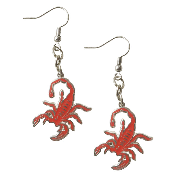 Scorpion earrings